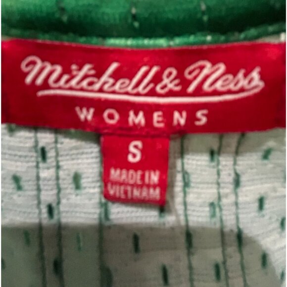 NEW Boston Celtics Mitchell & Ness Women's Hardwood Classics Galaxy Jersey Tank - Picture 4 of 5